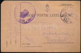 1917 Tábori Posta LevelezÅ‘lap / Field Postcard 'TP 415 B' - Andere & Zonder Classificatie