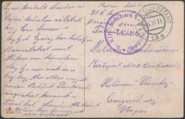 1916 Tábori Posta Képeslap / Field Postcard 'M.KIR. 306. HONVÉD ...' + 'FP 189' - Sonstige & Ohne Zuordnung