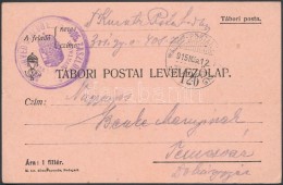 1915 Tábori Posta LevelezÅ‘lap / Field Postcard '391. HONVÉD GYALOG EZRED 405.... - Autres & Non Classés