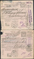 1918 2 Db KétnyelvÅ± Postautalvány 'ZAGREB' Hivatalból Küldve - Autres & Non Classés