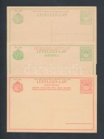 1915 3 Klf Használatlan Hadisegély LevelezÅ‘lap, Hibátlan állapotban - Autres & Non Classés