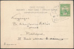 1901 Képeslap SERKE Posta ügynökségi Bélyegzéssel - Autres & Non Classés
