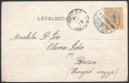 1900 2kr = 4f-rel Bérmentesített LevelezÅ‘lap 'NAGY-SZEBEN' - 'BIOCZA' (Erdély) - Autres & Non Classés