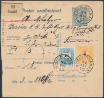 1891 5kr-os Csomagszállító 8kr + 10kr Díjkiegészítéssel... - Andere & Zonder Classificatie