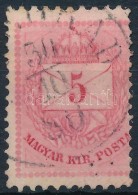 O 1881 5kr 11 1/2 : 13 Fogazással, Keskenyre Fogazva - Other & Unclassified