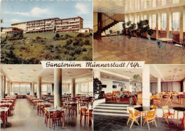 ALLEMAGNE - Sanatorium Münnerstadt - Multivues - CPSM Grand Format - Bad Kissingen