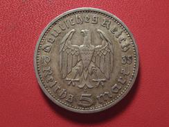 Allemagne - 5 Mark 1935 A 5786 - 5 Reichsmark
