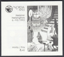 Finland 1992 The Moomins Characters. Booklet Mi MH 31 MNH - Carnets