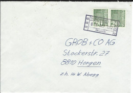 Stationsstempel Wädenswil Gepäck 5.9.82 - Railway