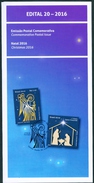 BRAZIL 2016 - EDICT #20   -  CHRISTMAS    PORTUGUESE AND ENGLISH - Covers & Documents