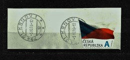 Czech Republic  Tschechische Republik  2015 Gest. Mi 865 The Flag Of The Czech Republic. Die Flagge Der Tschechische.c.7 - Used Stamps