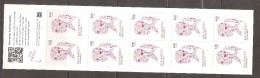 DENMARK 2013 HANS RED BARNETT  BOOKLET SELF ADHESIVE MNH - Unused Stamps