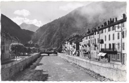 Delcampe - MOUTIERS - Les Quais De L'Isère, Le Nouveau Pont Au Fond, Le Saint Franier - Moutiers