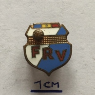Badge (Pin) ZN003570 - Volleyball Federation Romania (FRV) - Voleibol