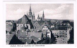 D6662     ANSBACH : Blick Zur Gumbertus Und Johanniskirche - Ansbach