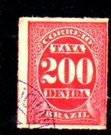 T1197 - BRASILE , Yvert N. 5  Usato - Impuestos