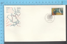 Canada -  1986 Scott # 1105, Vikings, Exploration Of Canada   - FDC PPJ , Special Cancelation - 1981-1990