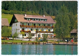 AK Kärnten 9762 Techendorf Am Weißensee Gasthaus Gasthof Neusach Am Johann Rupitsch A. Wirtshaus Österreich Oberkärnten - Weissensee