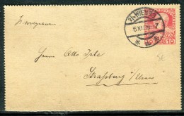 Autriche - Entier Postal De Wien Pour Strasbourg En 1909  Réf O 265 - Postbladen