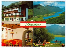 AK Kärnten 9762 Techendorf Am Weißensee Frühstückspension Pension Hans Stanitzer Oberdorf Oberkärnten Austria Autriche - Weissensee