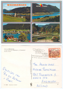 AK Kärnten 9762 Weißensee Gailtaler Alpen Gatschach Techendorf 1990 Eindhoven Österreich Austria Verlag Franz Schilcher - Weissensee