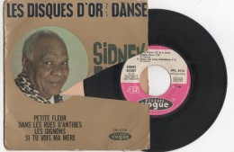 DISQUE D OR DE LA DANSE VINYLE 45 TOURS SIDNEY BECHET  PETITE FLEUR  RUE D ANTIBES OIGNONS  VOGUE 1959 POCHETTE Abimée - Jazz