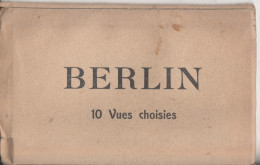 Allemagne Carnet Berlin 10 Vues - Collezioni E Lotti