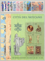 VATICANO - VATICAN - 1983 - Annata Completa - 10 Valori + 3 BF - Complete Year - ** MNH/VF - Full Years