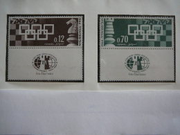 Israel 1964 MNH # Mi. 312/3 Chess - Ongebruikt (zonder Tabs)