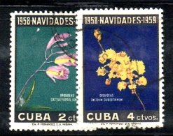 T1255 - CUBA  ,  Yvert N. 496/97  Usato - Gebraucht