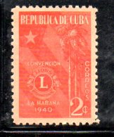 T1265 - CUBA 1940  ,  Yvert N. 263  *  Lyons - Ungebraucht