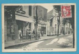 CPSM 5625  - Marchands De Cartes Postales Rue Du Marché CHATELAILLON-PLAGE 17 - Châtelaillon-Plage