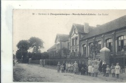 PAS DE CALAIS - 62 - MERCK SAINT LIEVIN Près De Fauquembergues -Les écoles - Top  Animation - Fauquembergues