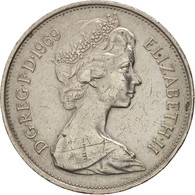 Monnaie, Grande-Bretagne, Elizabeth II, 10 New Pence, 1969, TTB+, Copper-nickel - 10 Pence & 10 New Pence