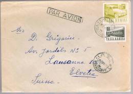 Romania, 1968, For Lausanne - Lettres & Documents