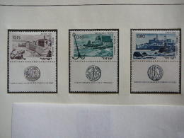 Israel 1967 MNH # Mi. 382/4 Historic Harbors Historische Hafen - Unused Stamps (without Tabs)