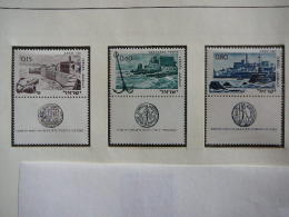 Israel 1967 MNH # Mi. 382/4 Historic Harbors Historische Hafen - Ungebraucht (ohne Tabs)