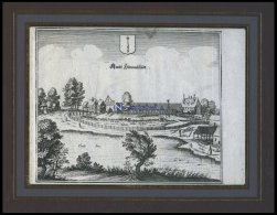 HIMMELSTÄDT/NEUMARK, Gesamtansicht, Kupferstich Von Merian Um 1645 - Lithographies