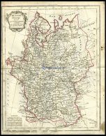 Europäisches Rußland, Russie D`Europe, Grenzkolorierter Kupferstich Aus Delamarché Petit Atlas Um 1785 - Autres & Non Classés