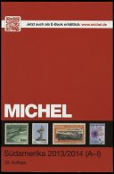 PHIL. KATALOGE Michel: Südamerika-Katalog 2013/2014 (A-I), Band 3, Teil 1, Alter Verkaufspreis: EUR 79.- - Filatelia E Storia Postale