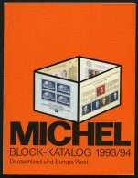 PHIL. KATALOGE Michel: Block-Katalog 1993/94, Deutschland Und Europa West - Filatelia E Storia Postale