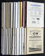 PHIL. LITERATUR Polarkurier, Heft 5 - 34 (ohne Nr. 7, 31/2), 1983-1990, Arbeitskreis Polarpost, Philatelistenverband Im - Filatelie En Postgeschiedenis