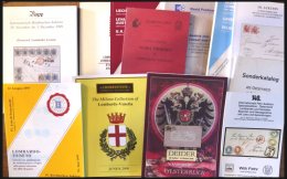PHIL. LITERATUR Österreich - Sonder- Und Spezialauktionen Von 1976-2010, 12 Verschiedene Kataloge, U.a. Mit Sammlun - Filatelie En Postgeschiedenis