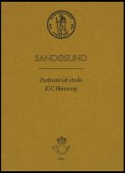 PHIL. LITERATUR Sandøsund - Posthistorisk Studie, 1972, E.C. Hannevig, 20 Seiten, Auf Norwegisch - Filatelie En Postgeschiedenis