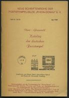 PHIL. LITERATUR Katalog Der Deutschen Freistempler, Heft 34/35, 1959, Poststempelgilde Rhein-Donau, 90 Seiten, Mit Bewer - Philatélie Et Histoire Postale