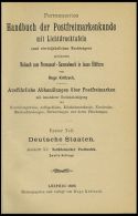 PHIL. LITERATUR Krötzsch-Handbuch Der Postfreimarkenkunde - Abschnitte XI, Norddeutscher Postbezirk, Mit Lichttafel - Filatelie En Postgeschiedenis