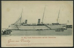 ALTE POSTKARTEN - SCHIFFE Sr.Maj. Yacht Hohenzollern Auf Orientreise, Gruss Aus Venedig, Ungebrauchte Ansichtskarte, Etw - Andere & Zonder Classificatie