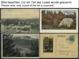 DEUTSCHLAND ETC. 43 Verschiedene Ansichtskarten Deutschland - Storia Postale
