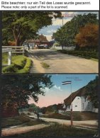 DEUTSCHLAND ETC. SYLT - Keitum, Sammlung Von 49 Verschiedenen Ansichtskarten Im Briefalbum, Dabei 6 Farbige - Sylt