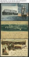 DEUTSCHLAND ETC. SCHLESWIG, 60 Verschiedene Ansichtskarten, Dabei Seltene Motive Und Farbige Karten - Storia Postale